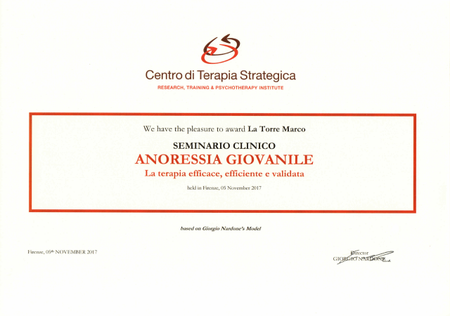 anoressia giovanile sem